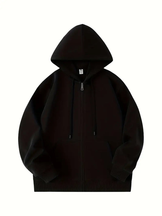 Pull à Capuche Zippé