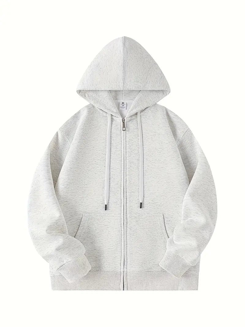 Pull à Capuche Zippé