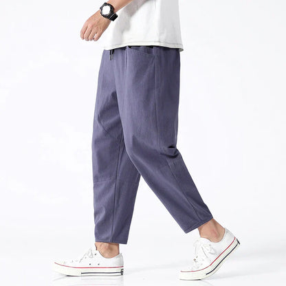 Takumi Linen Cropped Pants