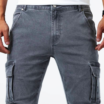 Massimo Denim Cargo Jeans