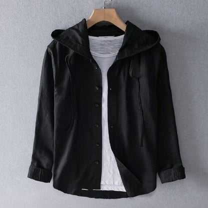 Sweat à capuche en lin Drift Line